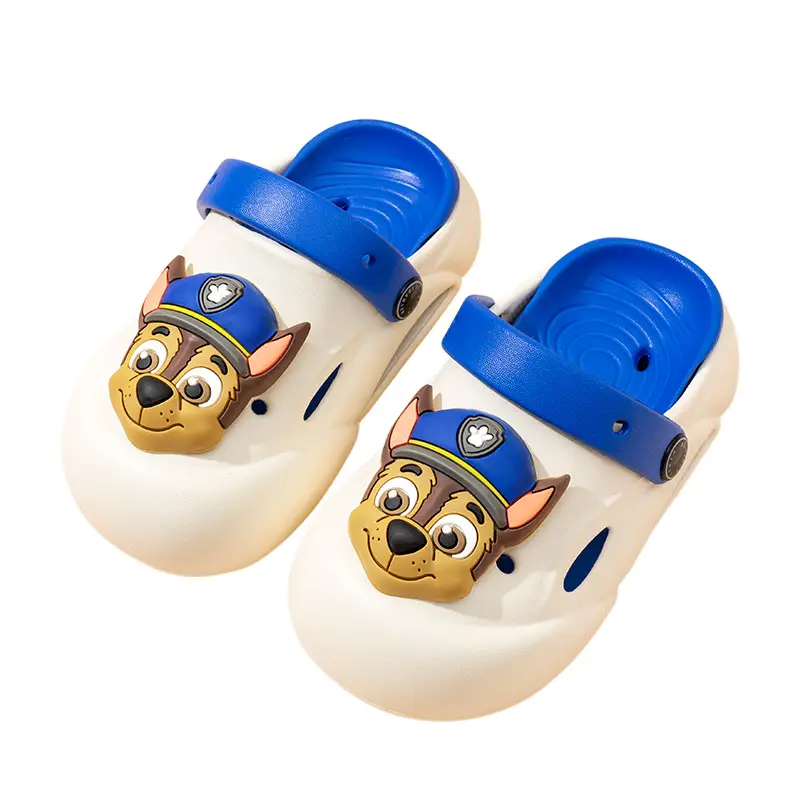 Wang Wang Paw Patrol Kids Blue Slippers Summer Non-Slip