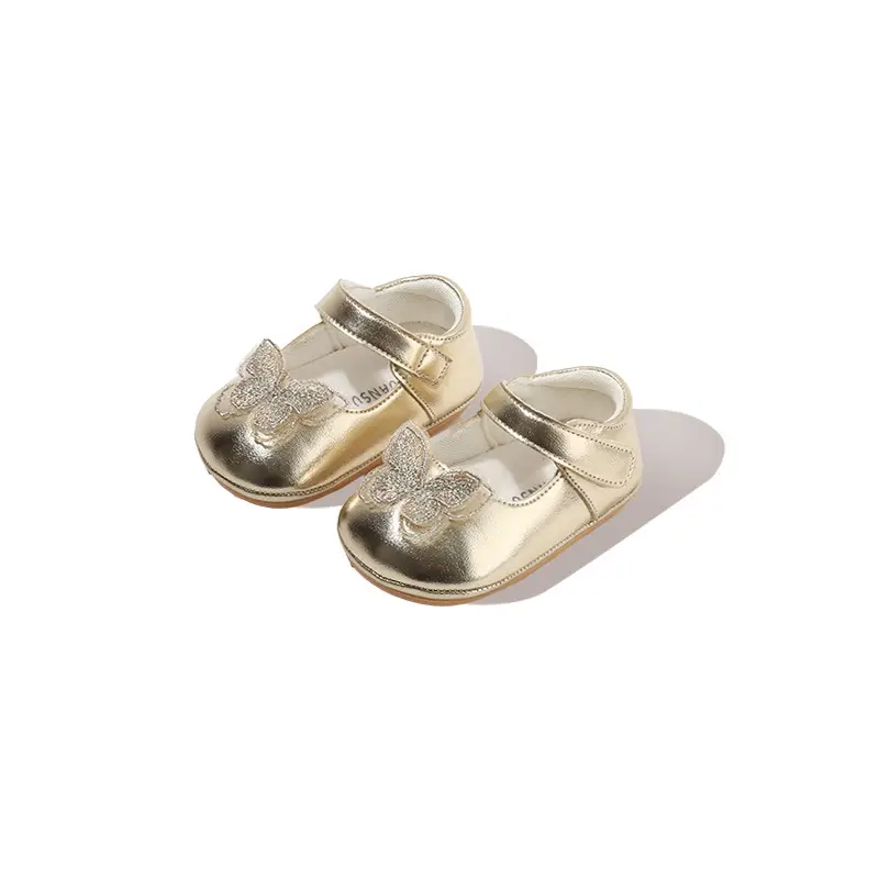 Princess Baby Shoes Silver 6-12mo Toddler Spring Autumn