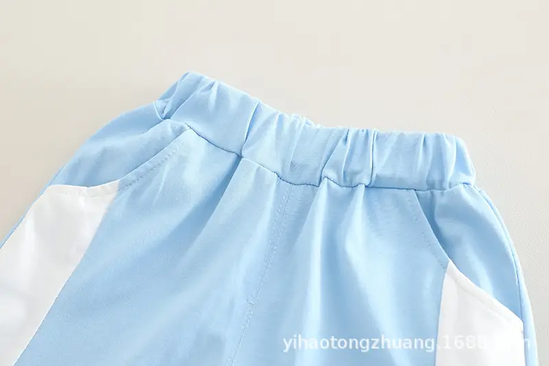 Kids Cartoon K-Style Polo Shirt Set Boys Summer — feature 26