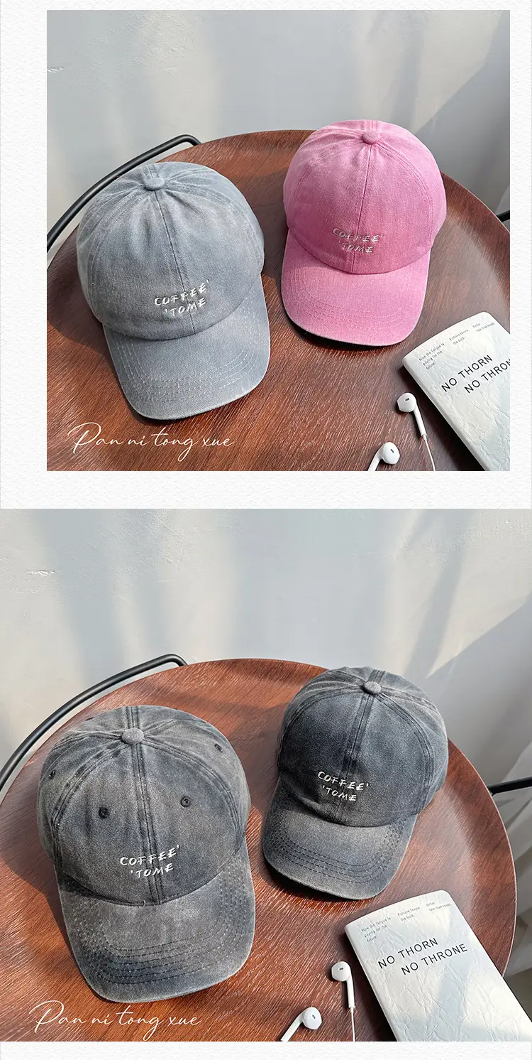 Purple Embroidered Baseball Cap for Men Women — feature 26