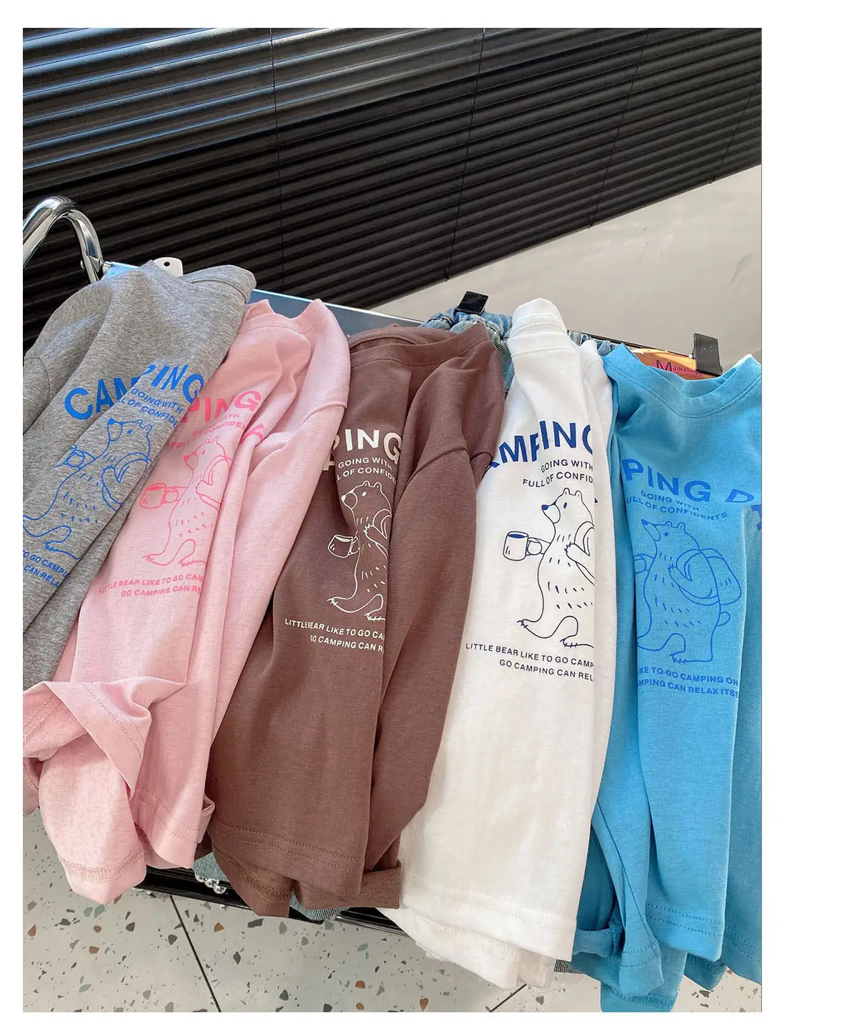 Boys Cotton T-Shirt Grey Blue Graphic Large — feature 13