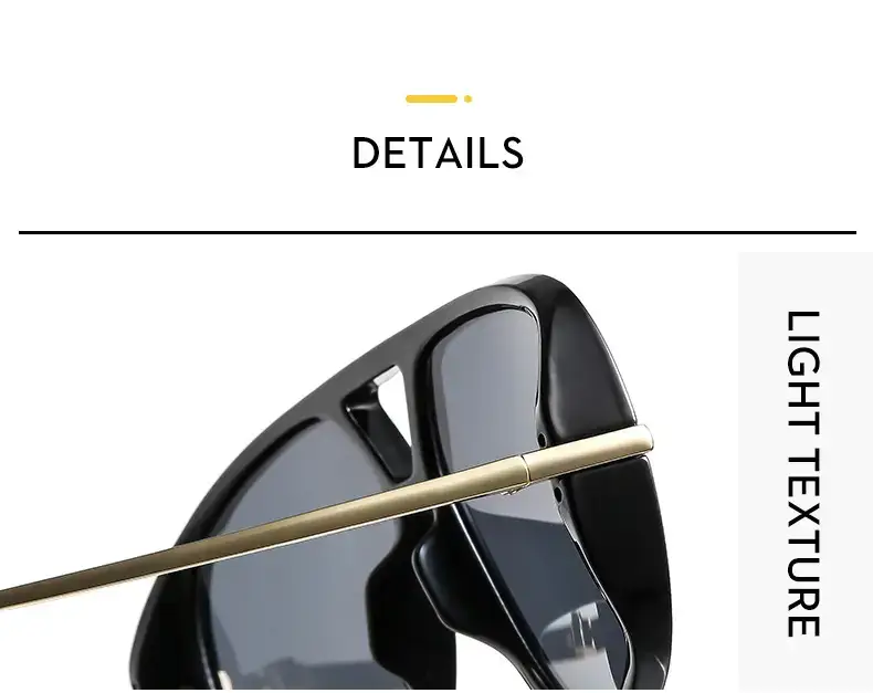 European American Fashion Big Frame Ins toad Sunglasses Cross Border Trend High Sunscreen New Women — feature 11