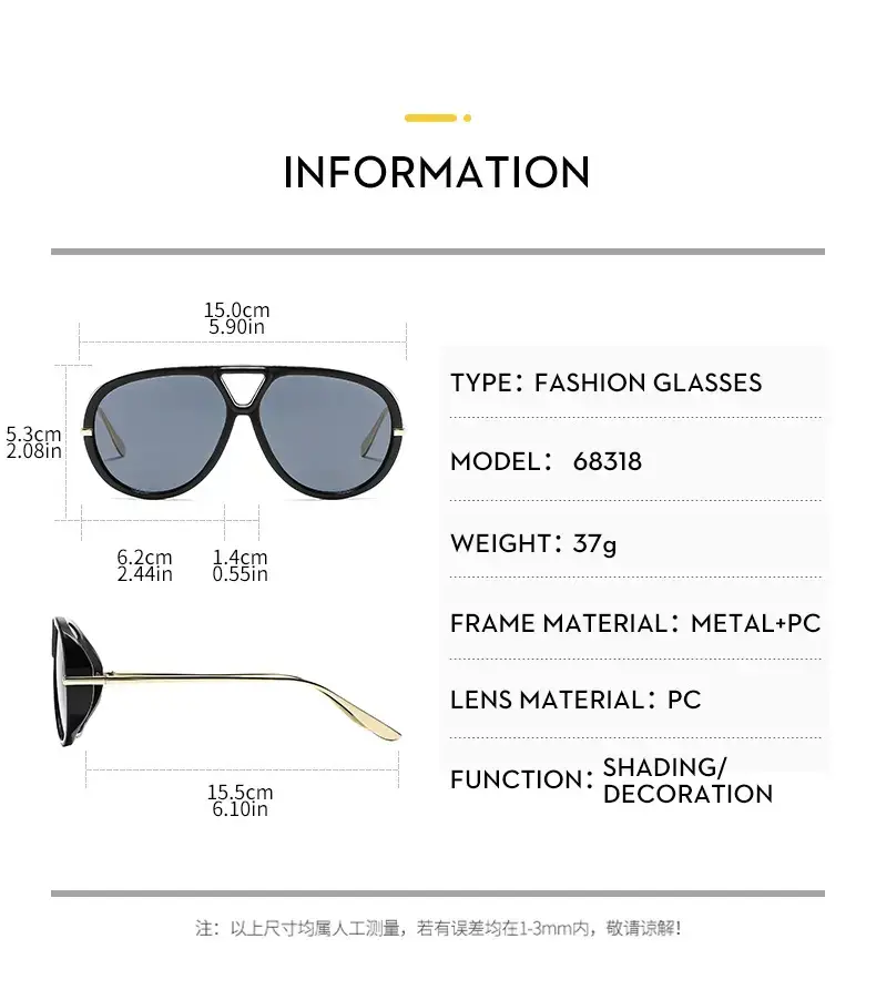 European American Fashion Big Frame Ins toad Sunglasses Cross Border Trend High Sunscreen New Women — feature 13