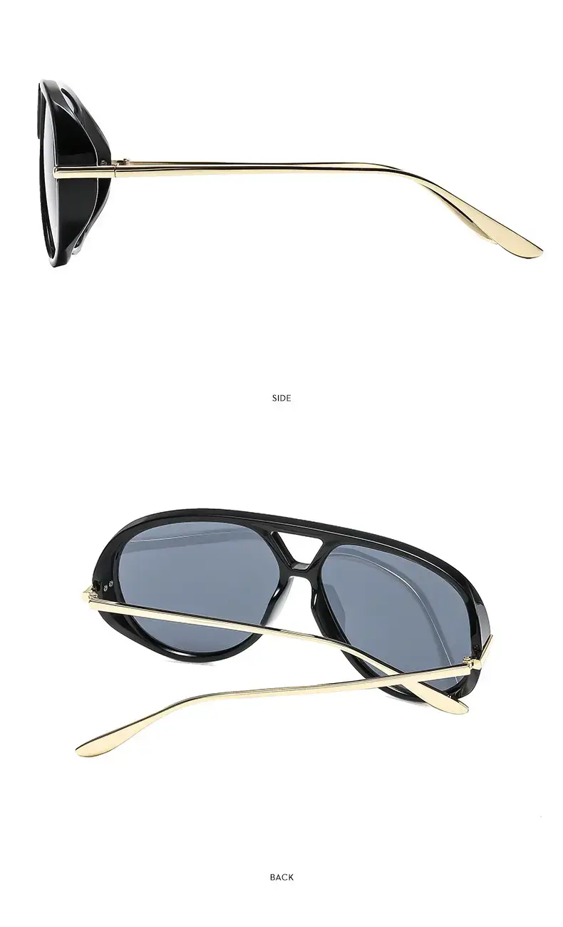 European American Fashion Big Frame Ins toad Sunglasses Cross Border Trend High Sunscreen New Women — feature 16
