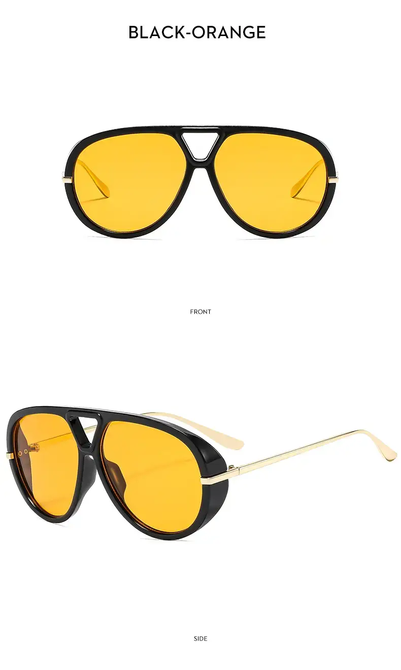 European American Fashion Big Frame Ins toad Sunglasses Cross Border Trend High Sunscreen New Women — feature 17