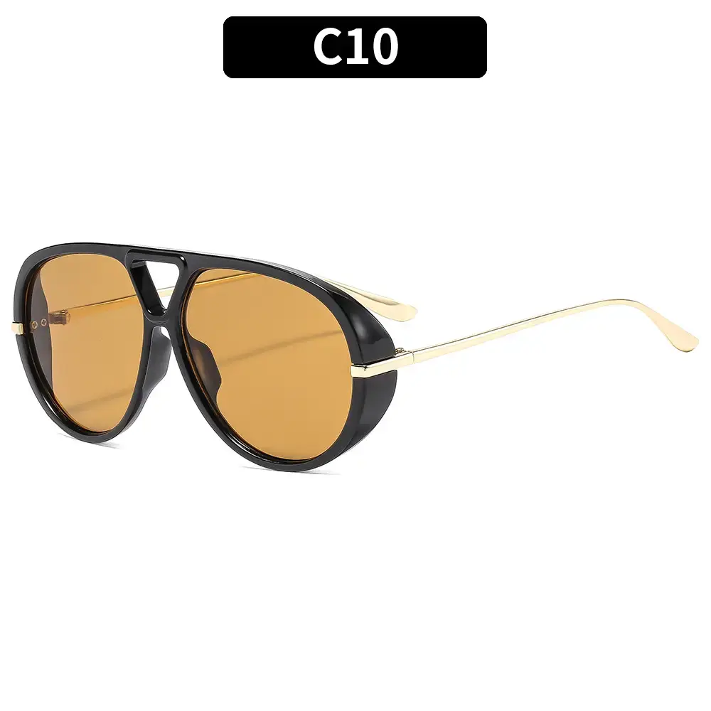 European American Fashion Big Frame Ins toad Sunglasses Cross Border Trend High Sunscreen New Women - Image 10