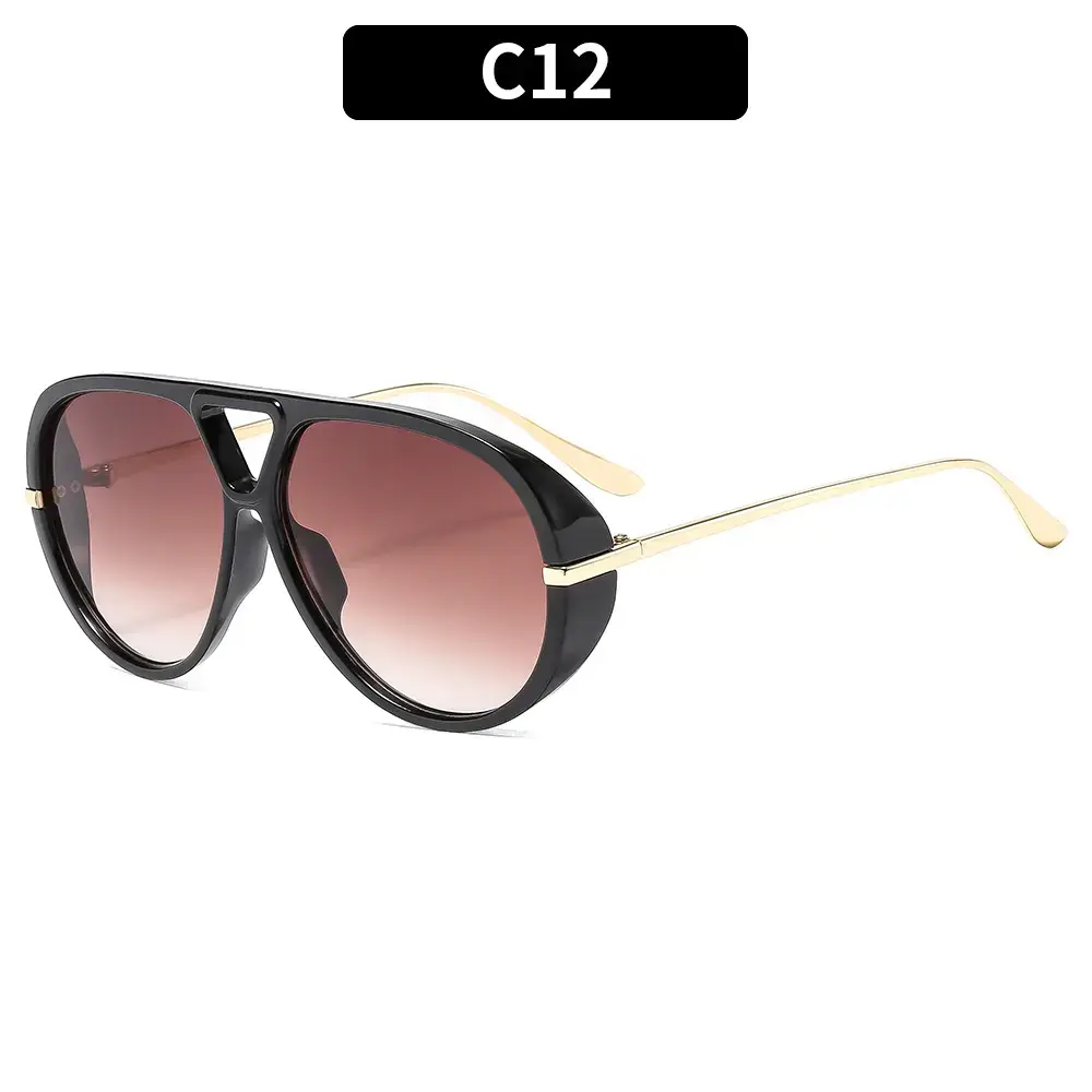 European American Fashion Big Frame Ins toad Sunglasses Cross Border Trend High Sunscreen New Women - Image 12
