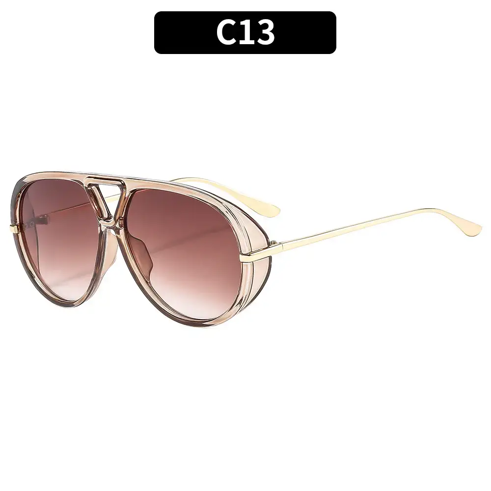 European American Fashion Big Frame Ins toad Sunglasses Cross Border Trend High Sunscreen New Women - Image 13