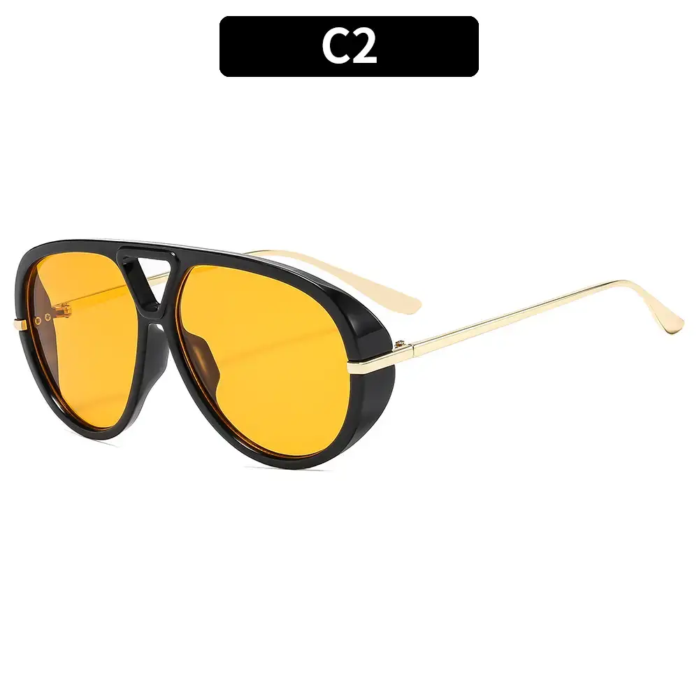 European American Fashion Big Frame Ins toad Sunglasses Cross Border Trend High Sunscreen New Women - Image 2