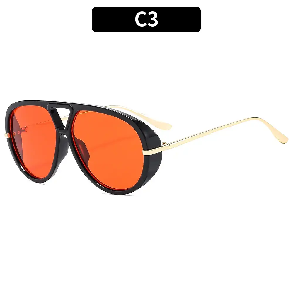 European American Fashion Big Frame Ins toad Sunglasses Cross Border Trend High Sunscreen New Women - Image 3