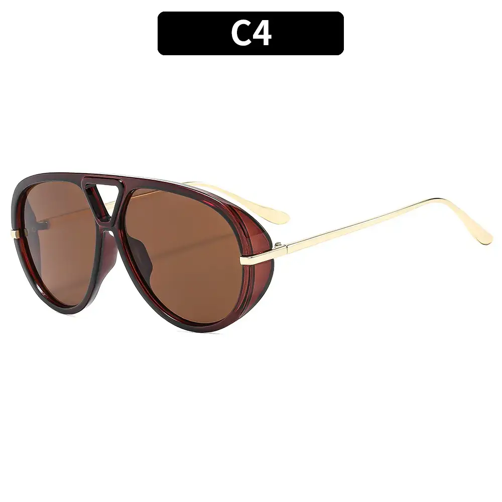 European American Fashion Big Frame Ins toad Sunglasses Cross Border Trend High Sunscreen New Women - Image 4