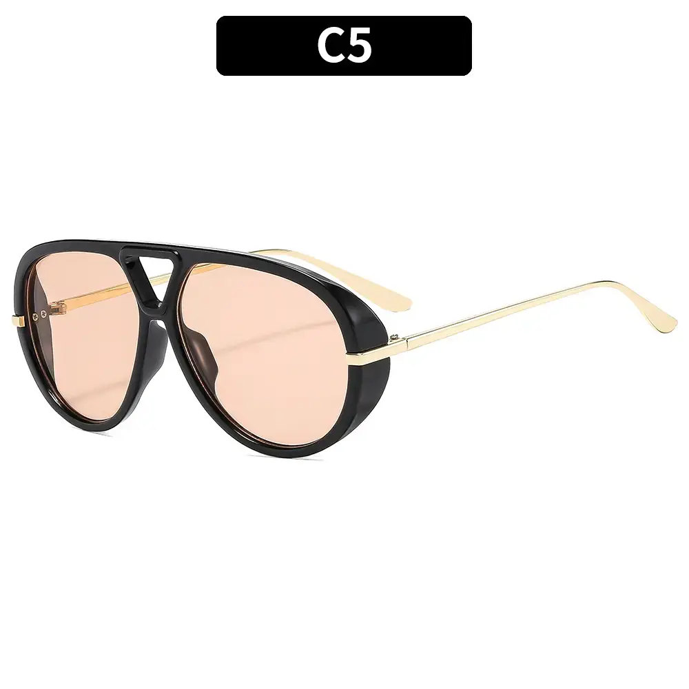 European American Fashion Big Frame Ins toad Sunglasses Cross Border Trend High Sunscreen New Women - Image 5