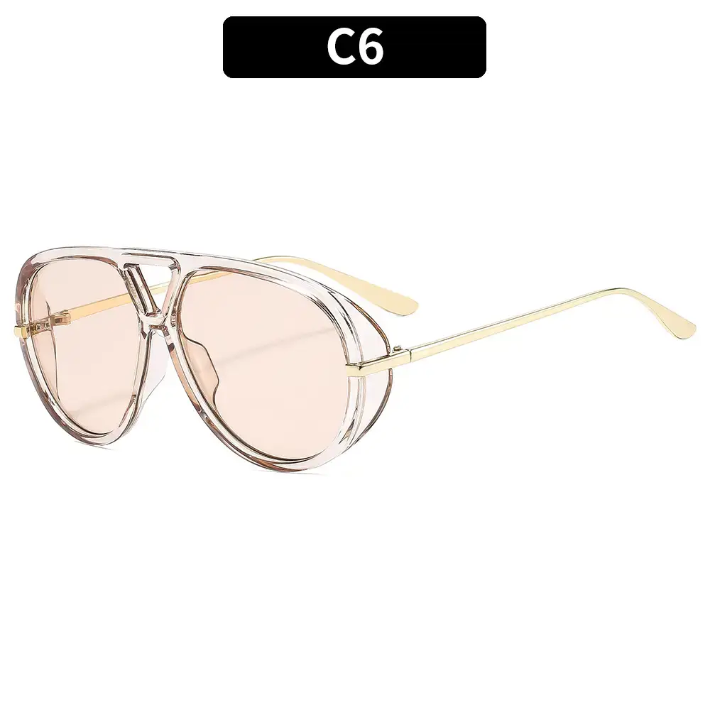 European American Fashion Big Frame Ins toad Sunglasses Cross Border Trend High Sunscreen New Women - Image 6