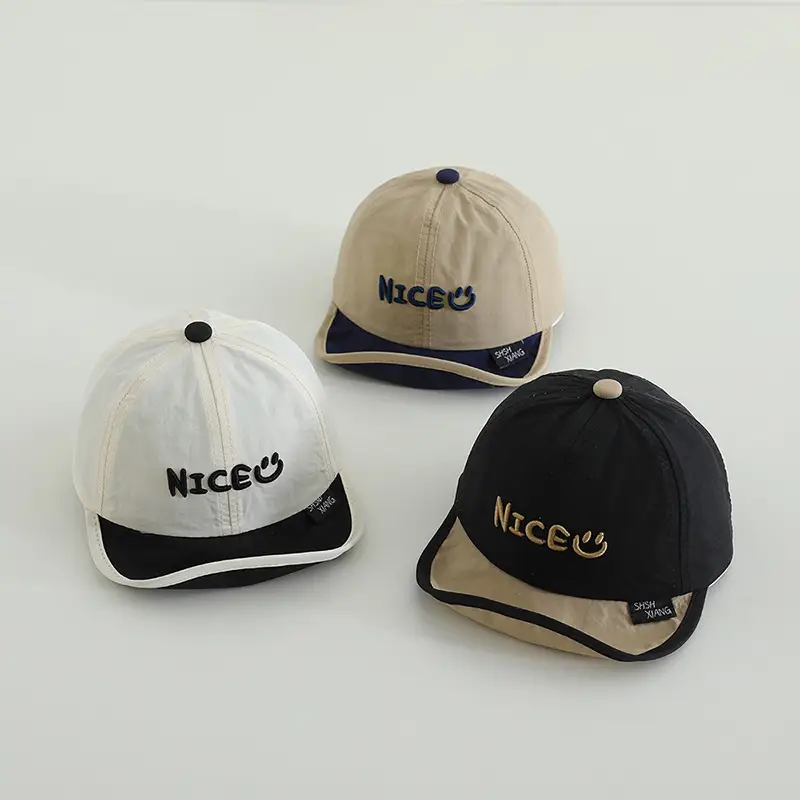 Baby Face Mask Cap White Black Spring Autumn β feature 9