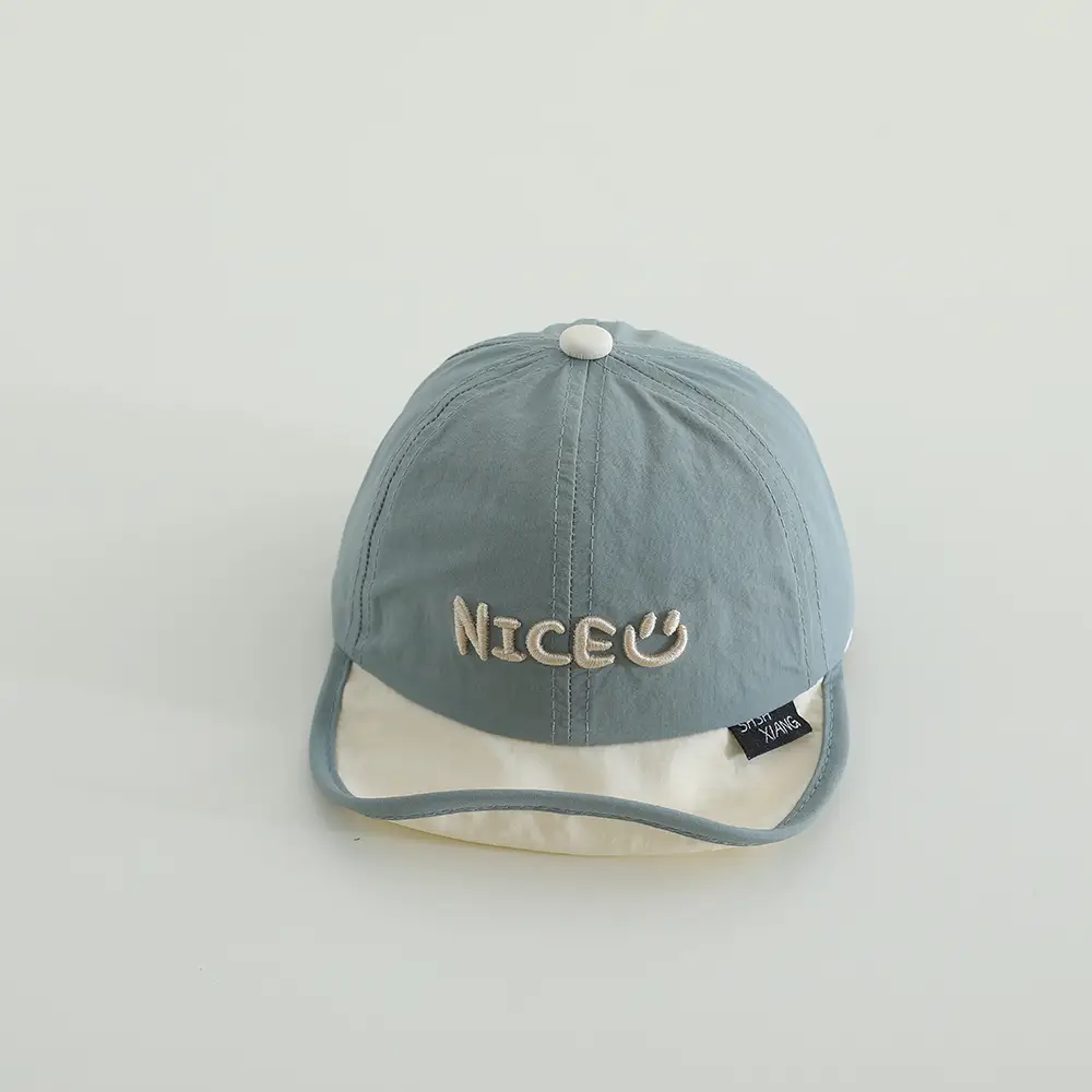 Baby Face Mask Cap White Black Spring Autumn - Image 2
