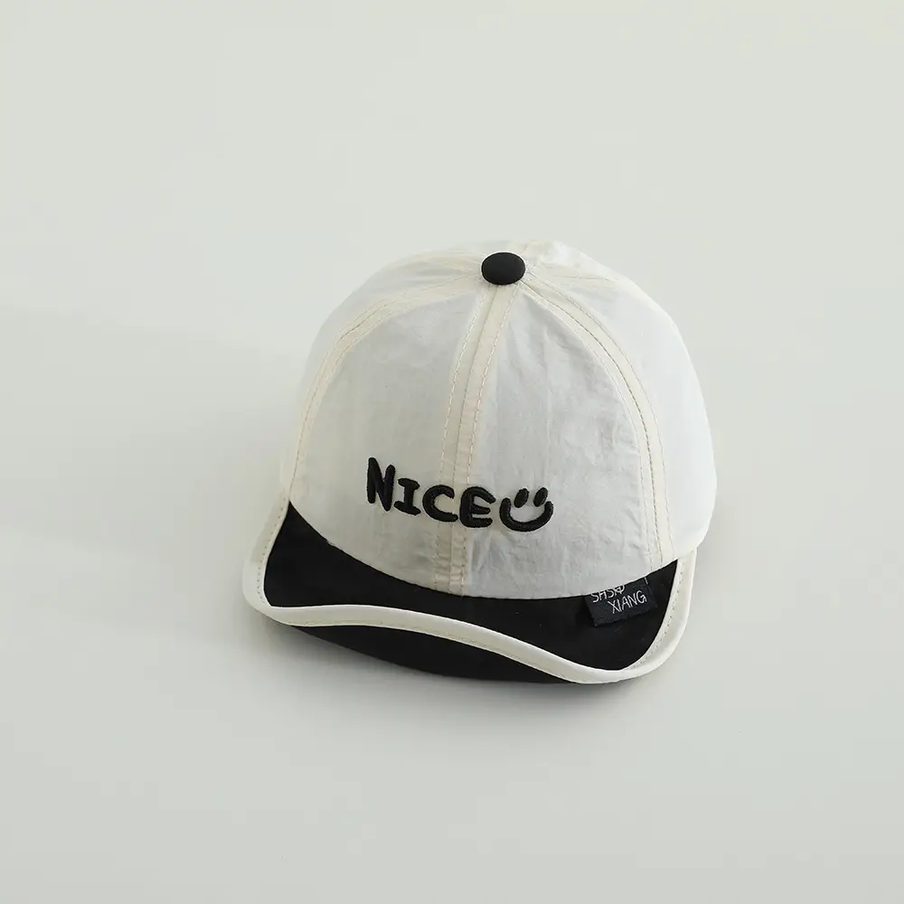Baby Face Mask Cap White Black Spring Autumn - Image 4
