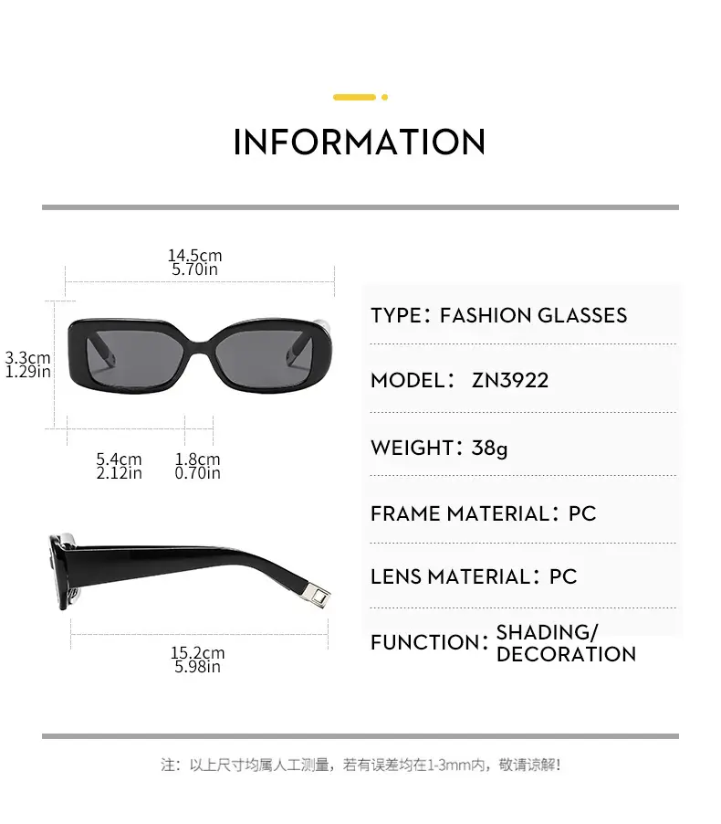 Green Asymmetric Sunscreen Sunglasses for Women — feature 12