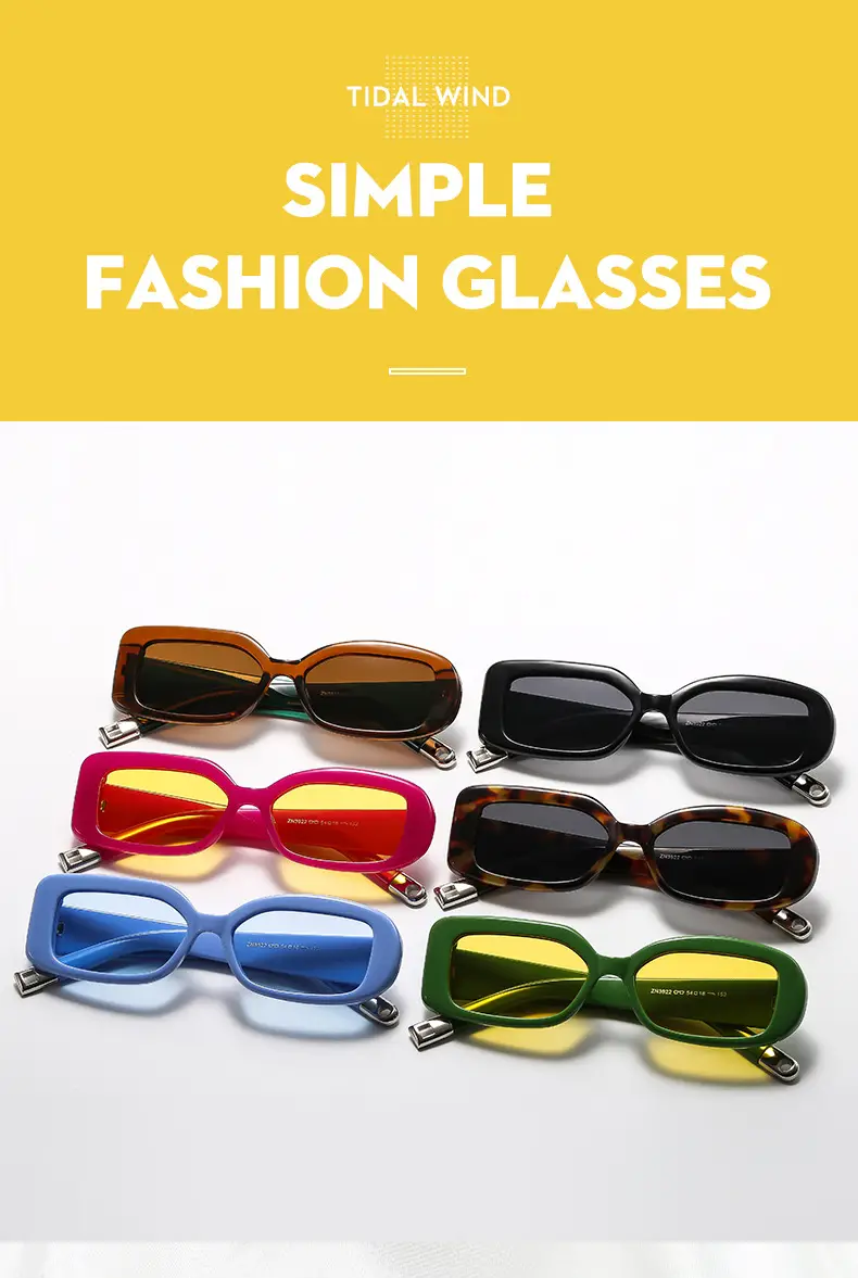 Green Asymmetric Sunscreen Sunglasses for Women — feature 6