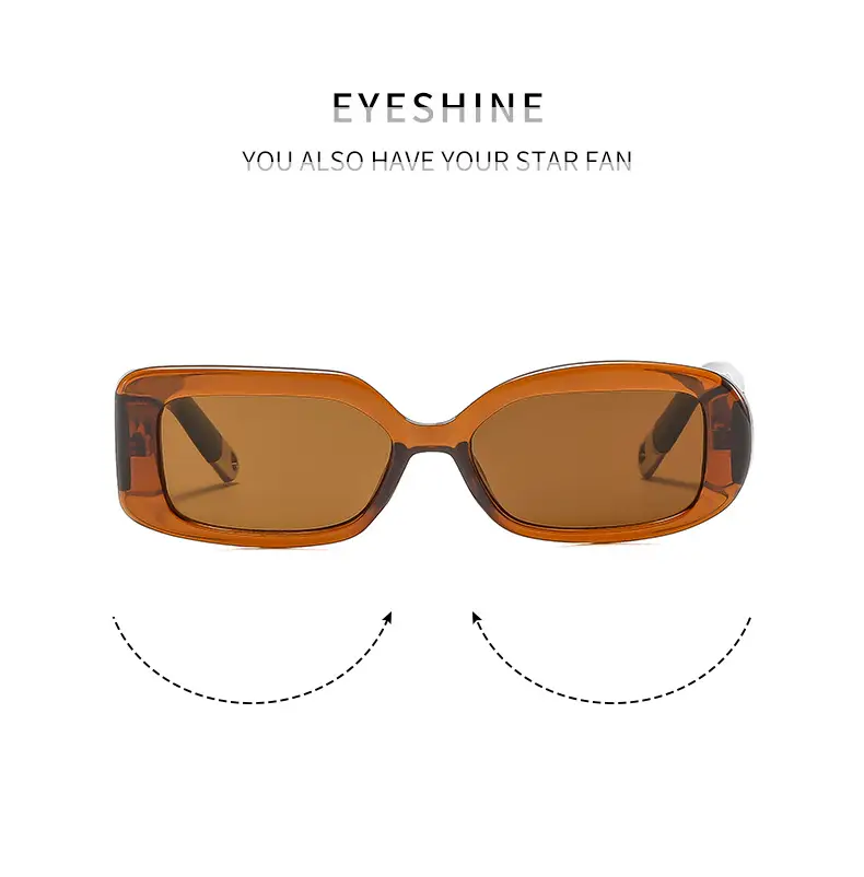 Green Asymmetric Sunscreen Sunglasses for Women — feature 7