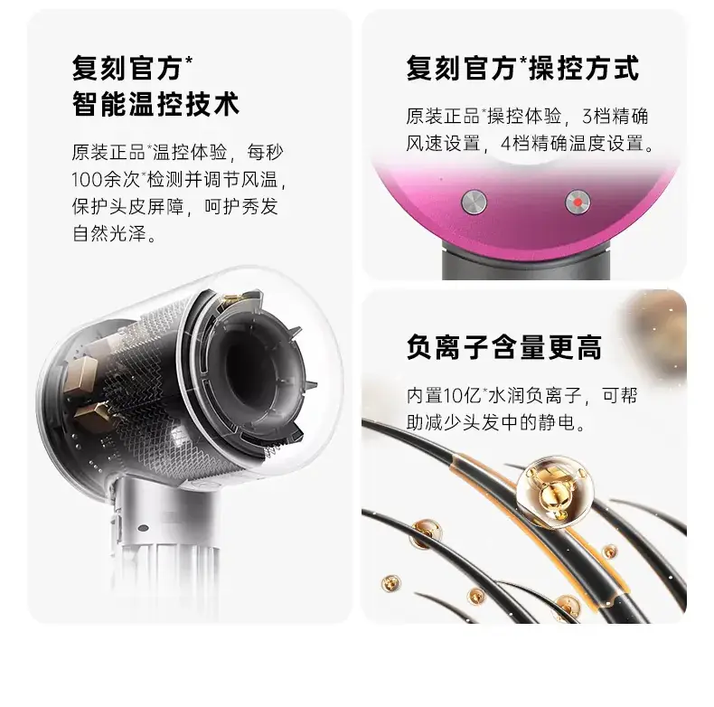 High-Speed Hair Dryer with Negative Ion Technology — feature 8