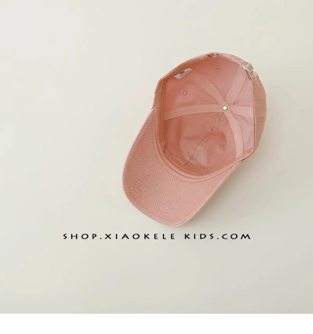 Kids Baseball Cap White Korean Embroidered Spring Autumn — feature 12