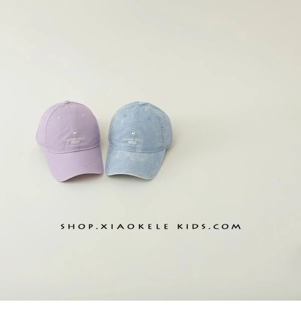 Kids Baseball Cap White Korean Embroidered Spring Autumn — feature 8