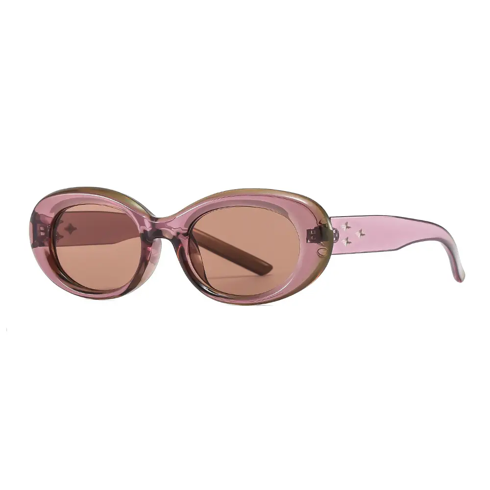 Korean Style Women Sunglasses UV400 Black - Image 4
