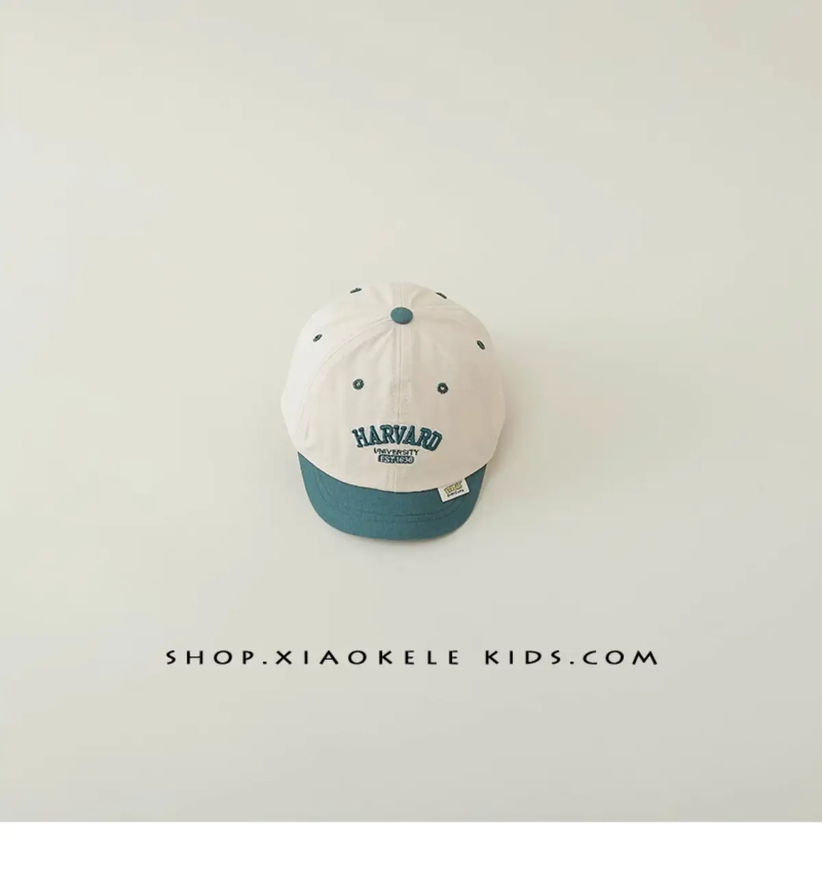 Brown Baby Cap with "BABY" Print for Kids — feature 15