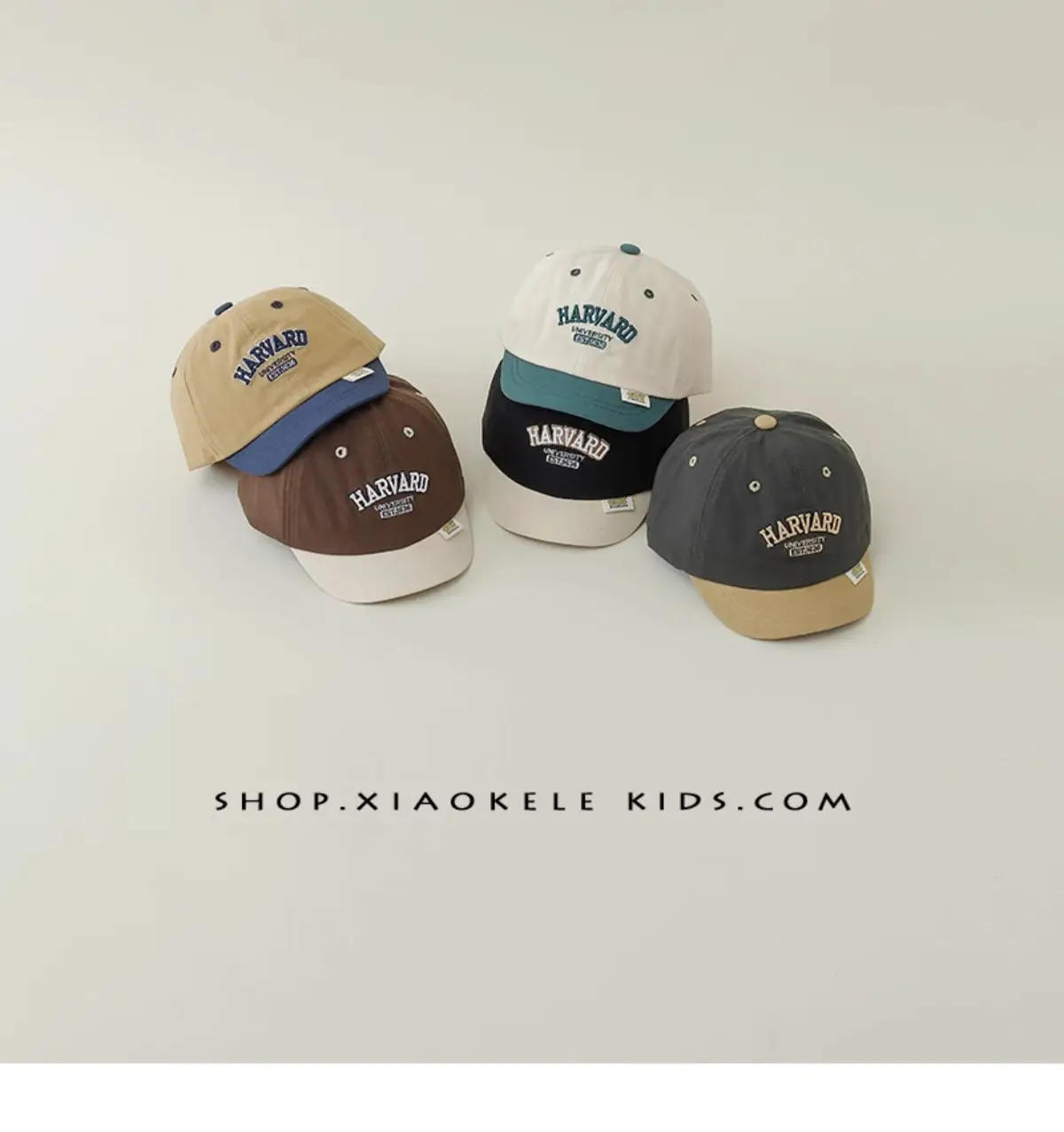 Brown Baby Cap with "BABY" Print for Kids — feature 2