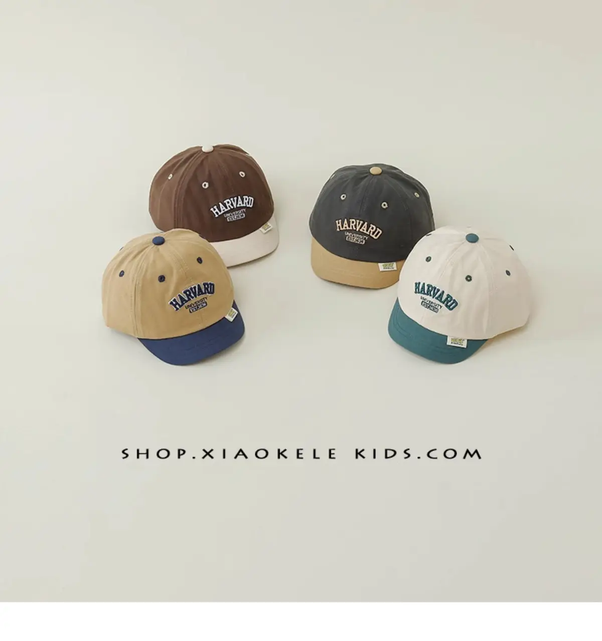 Brown Baby Cap with "BABY" Print for Kids — feature 3