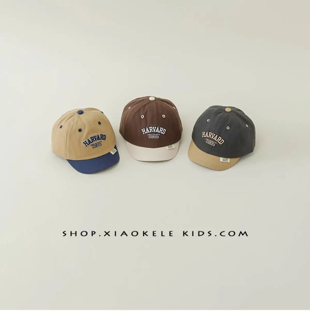 Brown Baby Cap with "BABY" Print for Kids — feature 4