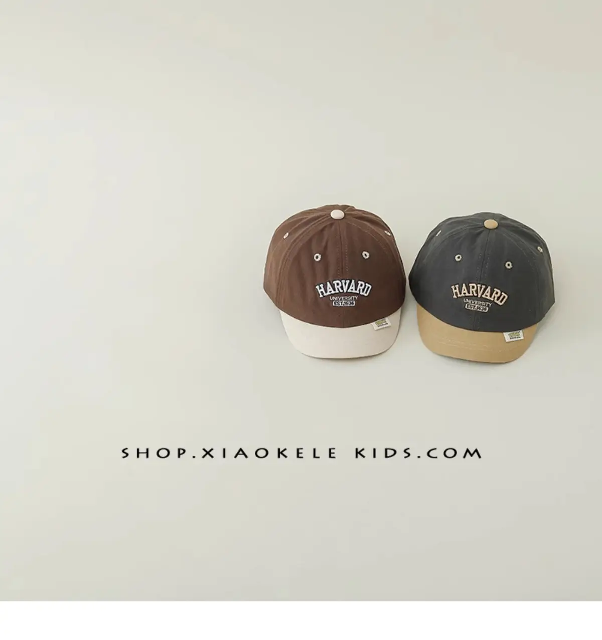 Brown Baby Cap with "BABY" Print for Kids — feature 7