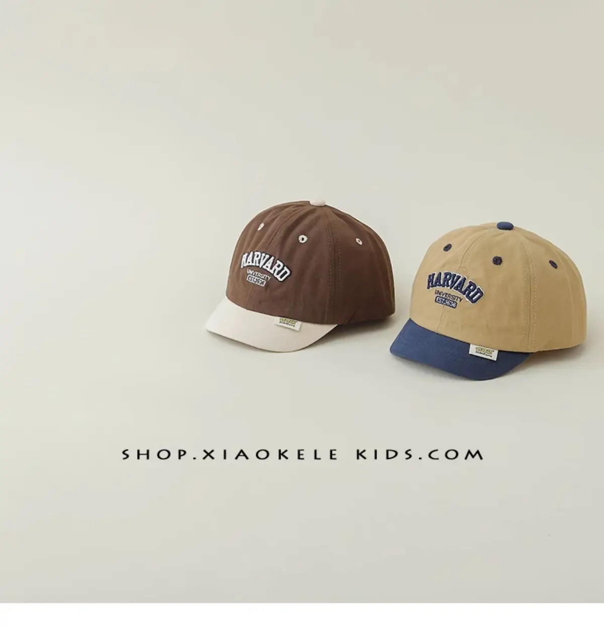 Brown Baby Cap with "BABY" Print for Kids — feature 9
