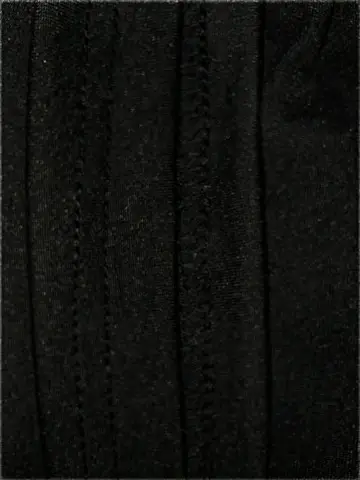 Plus Size Black V-Neck Loose Dress — feature 6