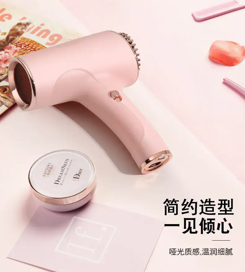 Wireless Hair Dryer with Negative Ion Technology Blue Light — feature 13