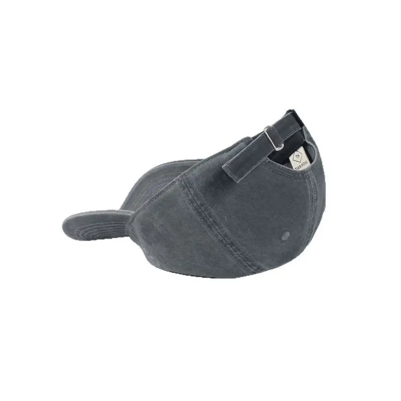 Women's Navy B-Letter Baseball Cap with Extra Length - Image 10