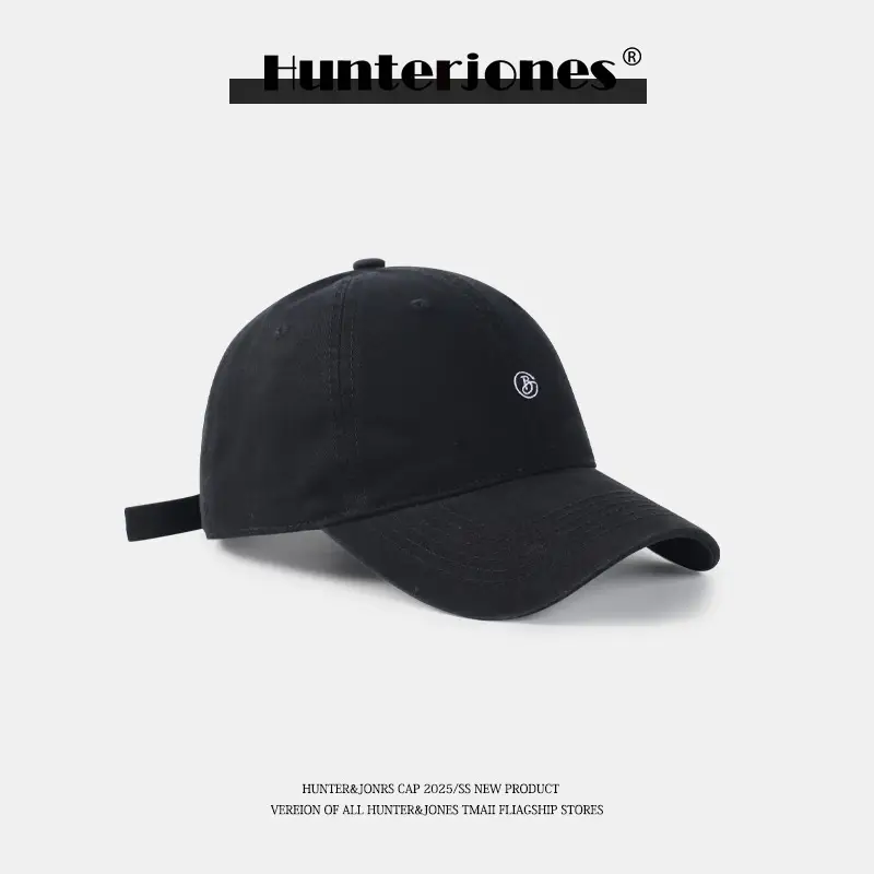 Women's Navy B-Letter Baseball Cap with Extra Length - Image 2