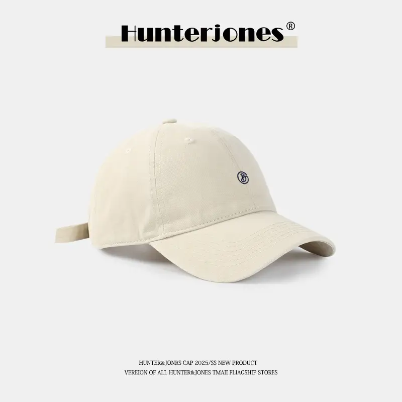 Women's Navy B-Letter Baseball Cap with Extra Length - Image 3