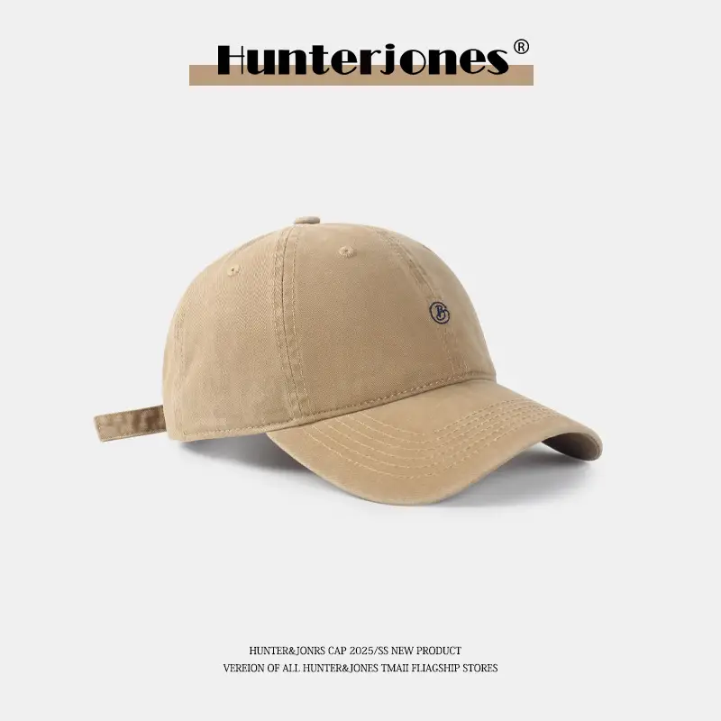 Women's Navy B-Letter Baseball Cap with Extra Length - Image 4