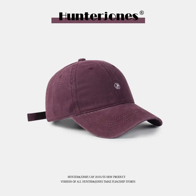 Women's Navy B-Letter Baseball Cap with Extra Length - Image 5