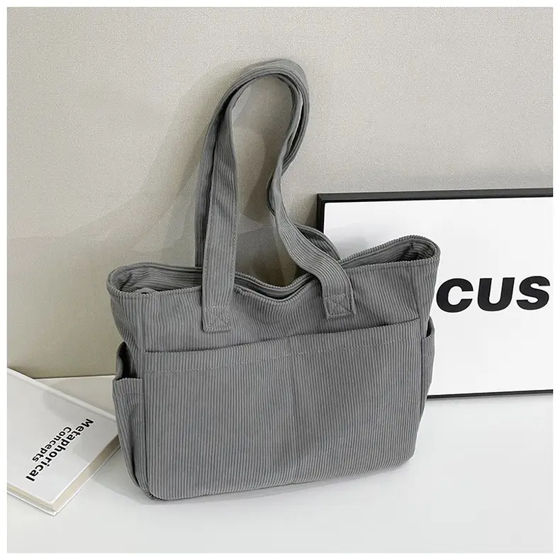 Women Lightweight Large Capacity Commuter Tote Bag Green — feature 25