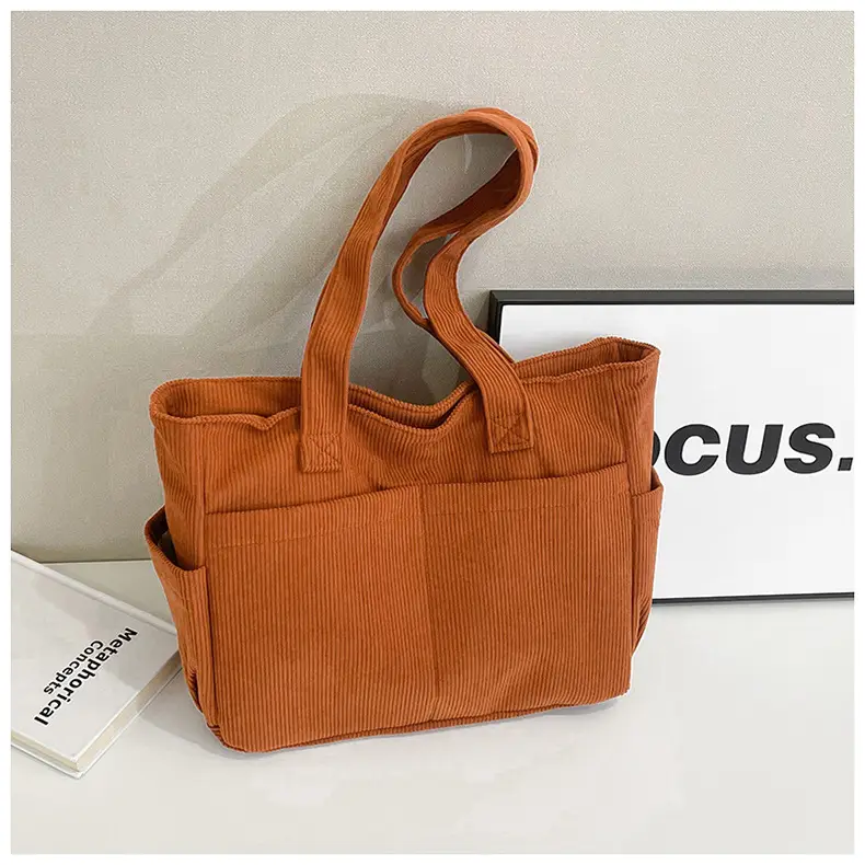 Women Lightweight Large Capacity Commuter Tote Bag Green — feature 26