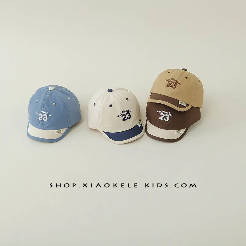 Baby Cap Set for Boys Girls Summer Travel All Match - Image 7