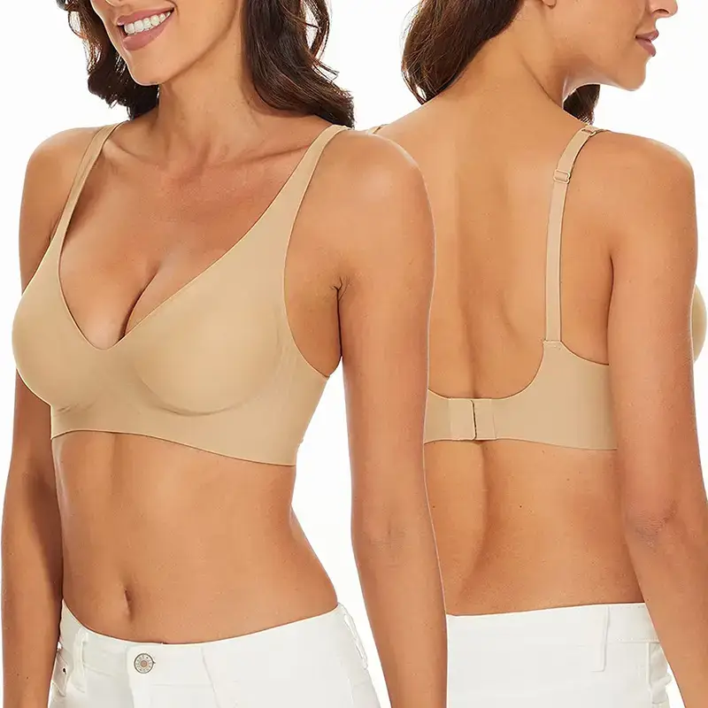 Green Backless Bra for Women, Breathable & Comfortable - Image 9