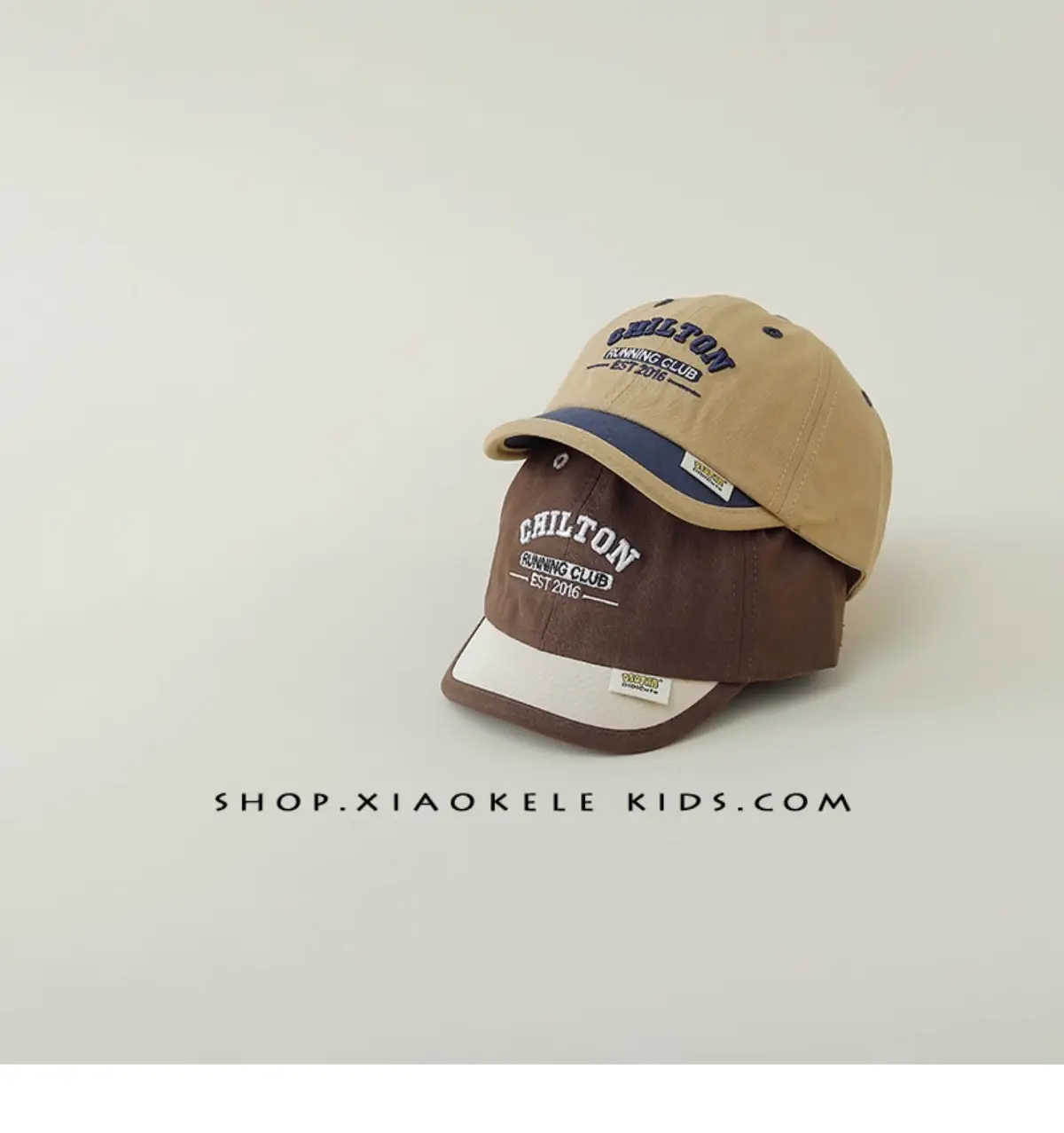 Kids Black Letter Embroidered Cap Spring Autumn β feature 10