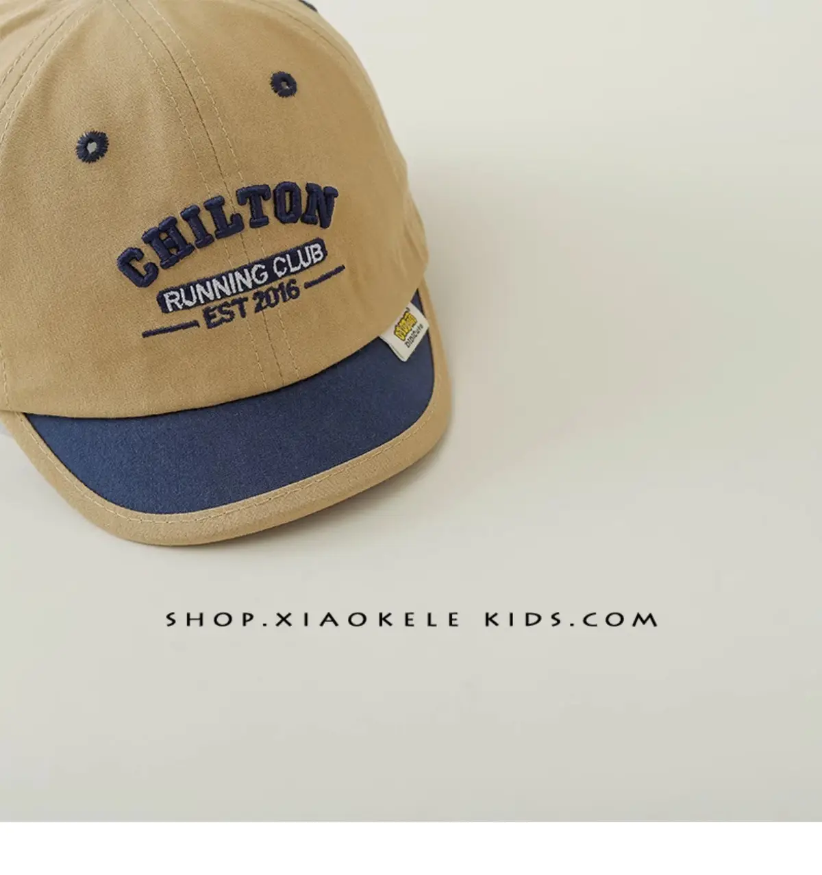 Kids Black Letter Embroidered Cap Spring Autumn β feature 11