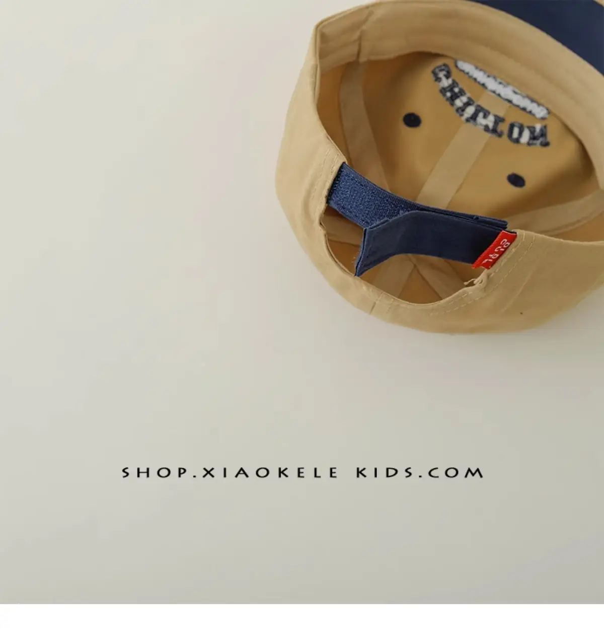 Kids Black Letter Embroidered Cap Spring Autumn β feature 12