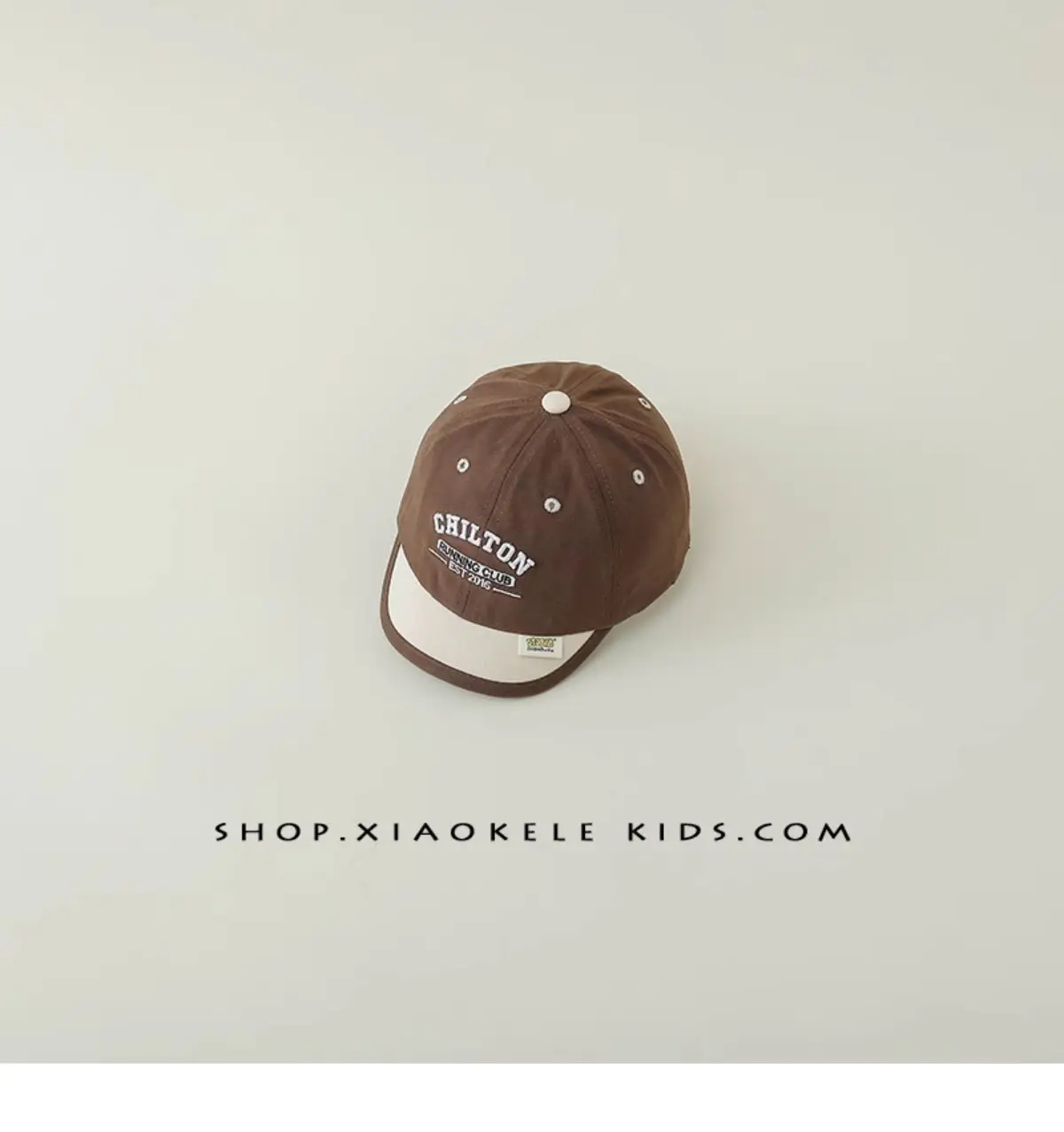 Kids Black Letter Embroidered Cap Spring Autumn β feature 17