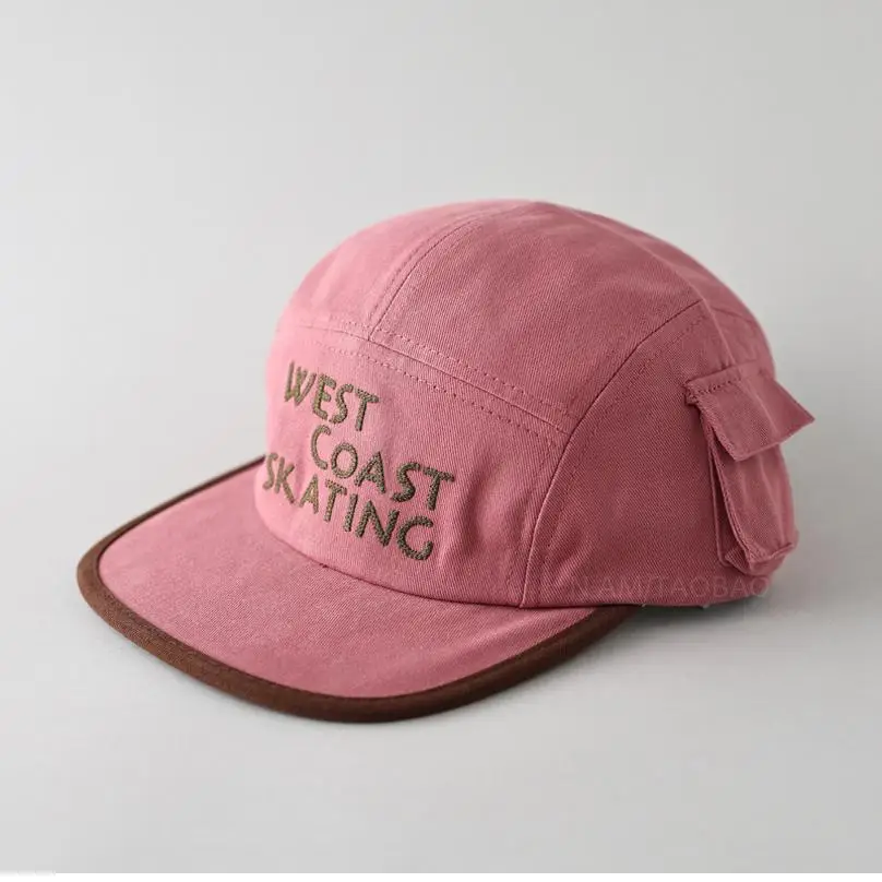 West Coast Skating Black Cap for Men Women - Image 4