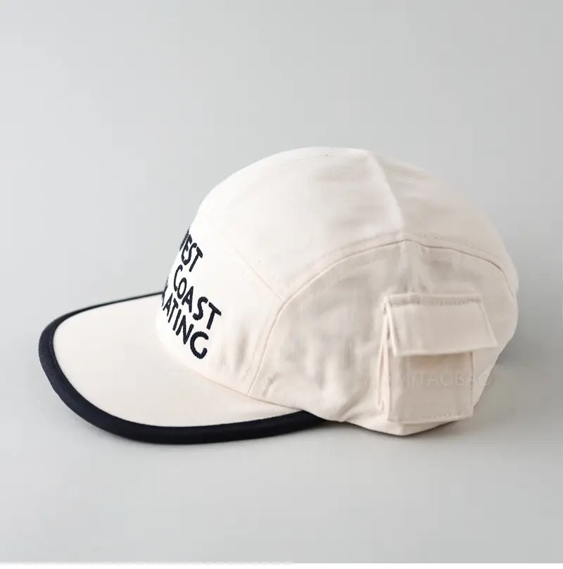 West Coast Skating Black Cap for Men Women — feature 5